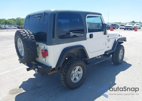 2002 Jeep Wrangler X from USA, damaged, VIN 1J4FA39S32P721589